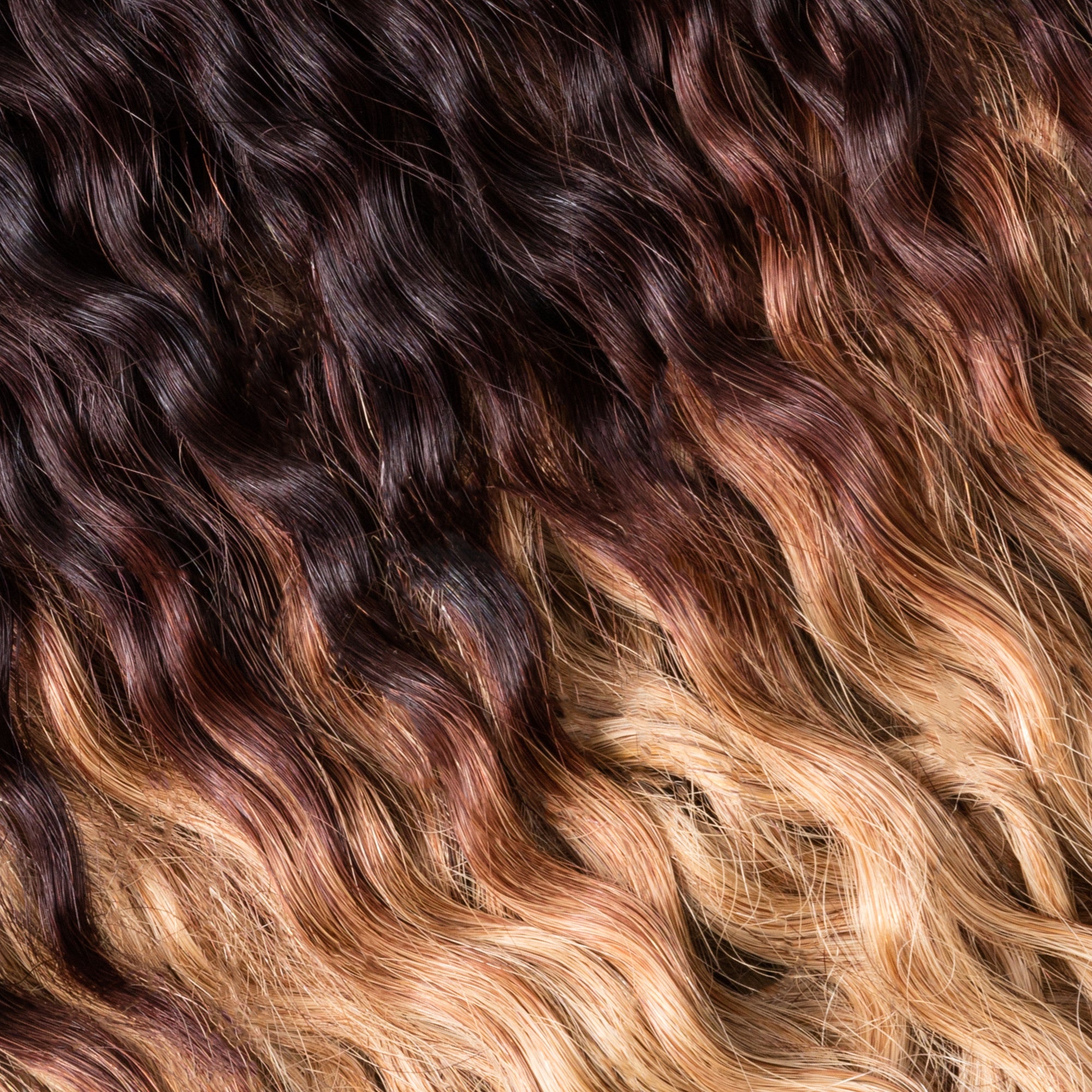 Kumari Royale Kinky Curl 160g 20 Ombre Off Black Light Golden