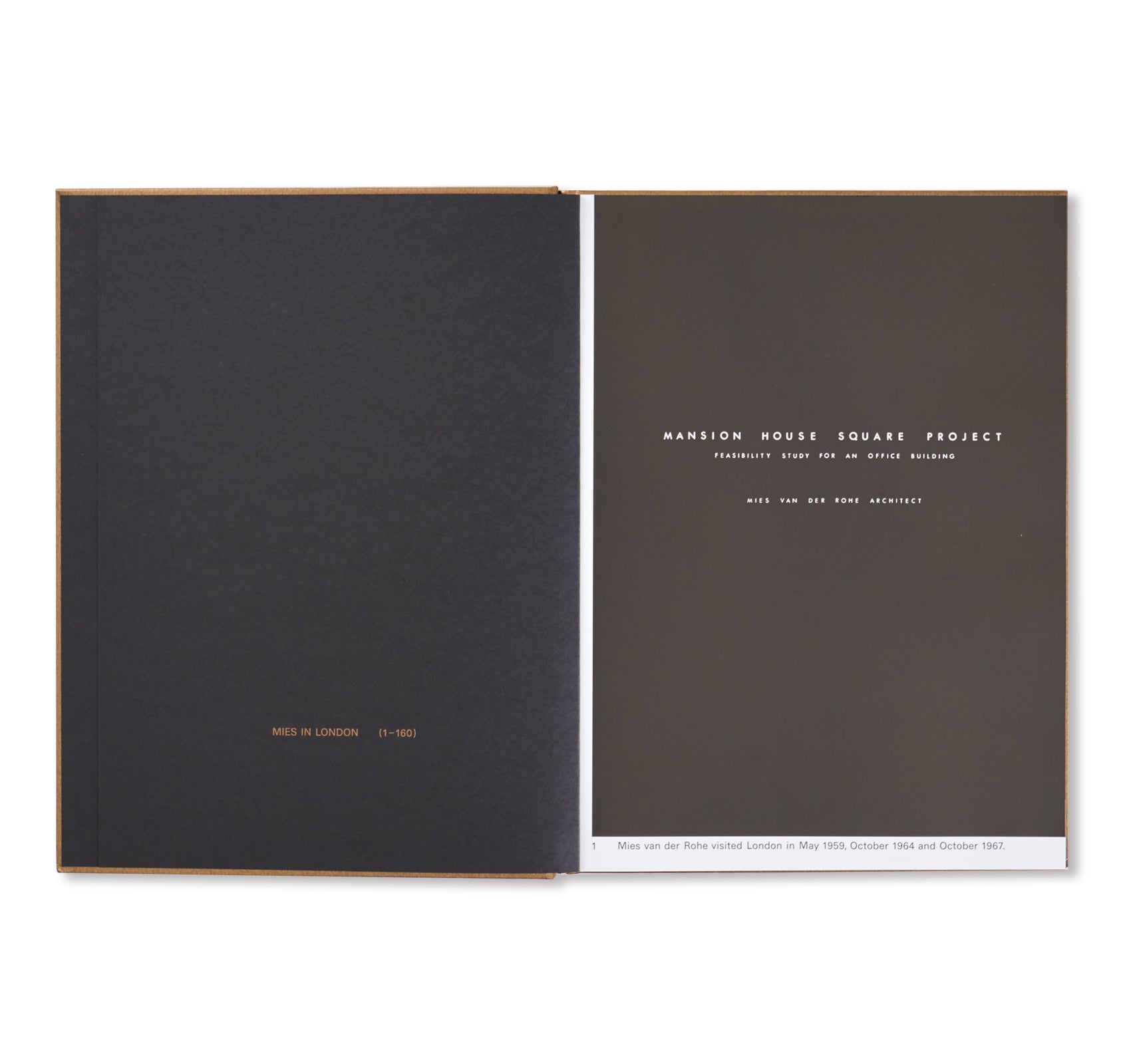 MIES IN LONDON by Mies van der Rohe [HARDCOVER] – twelvebooks