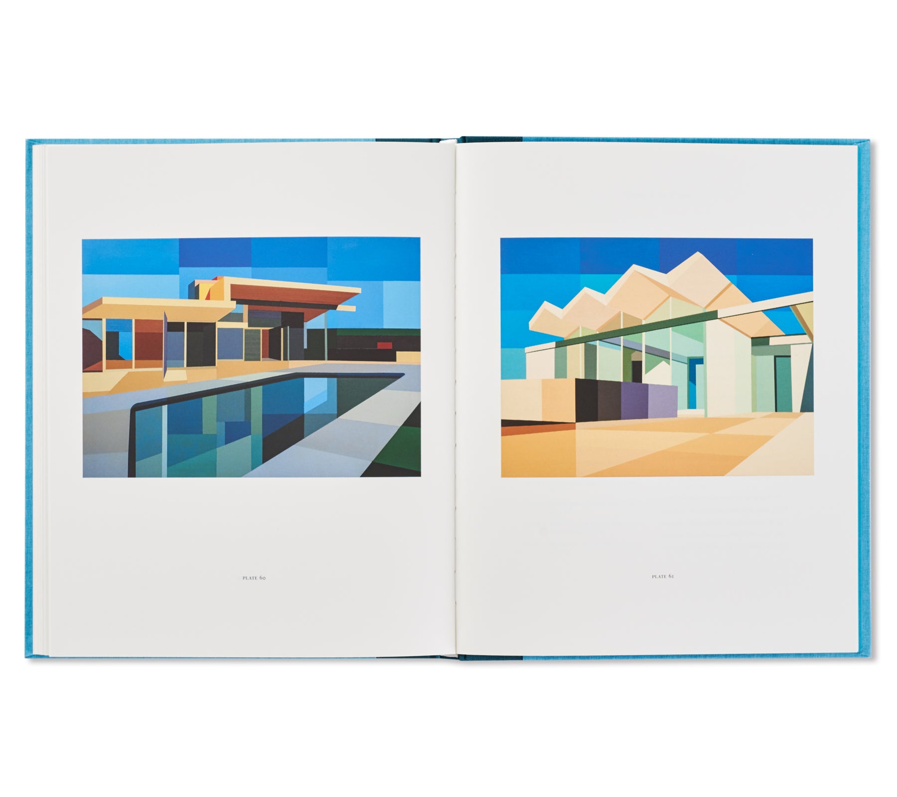 Modernist House Paintings By Andy Burgess Twelvebooks