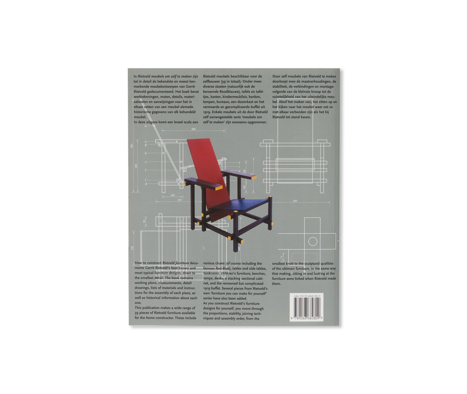 How To Construct Rietveld Furniture By Peter Drijver Johannes Niemeijer Twelvebooks