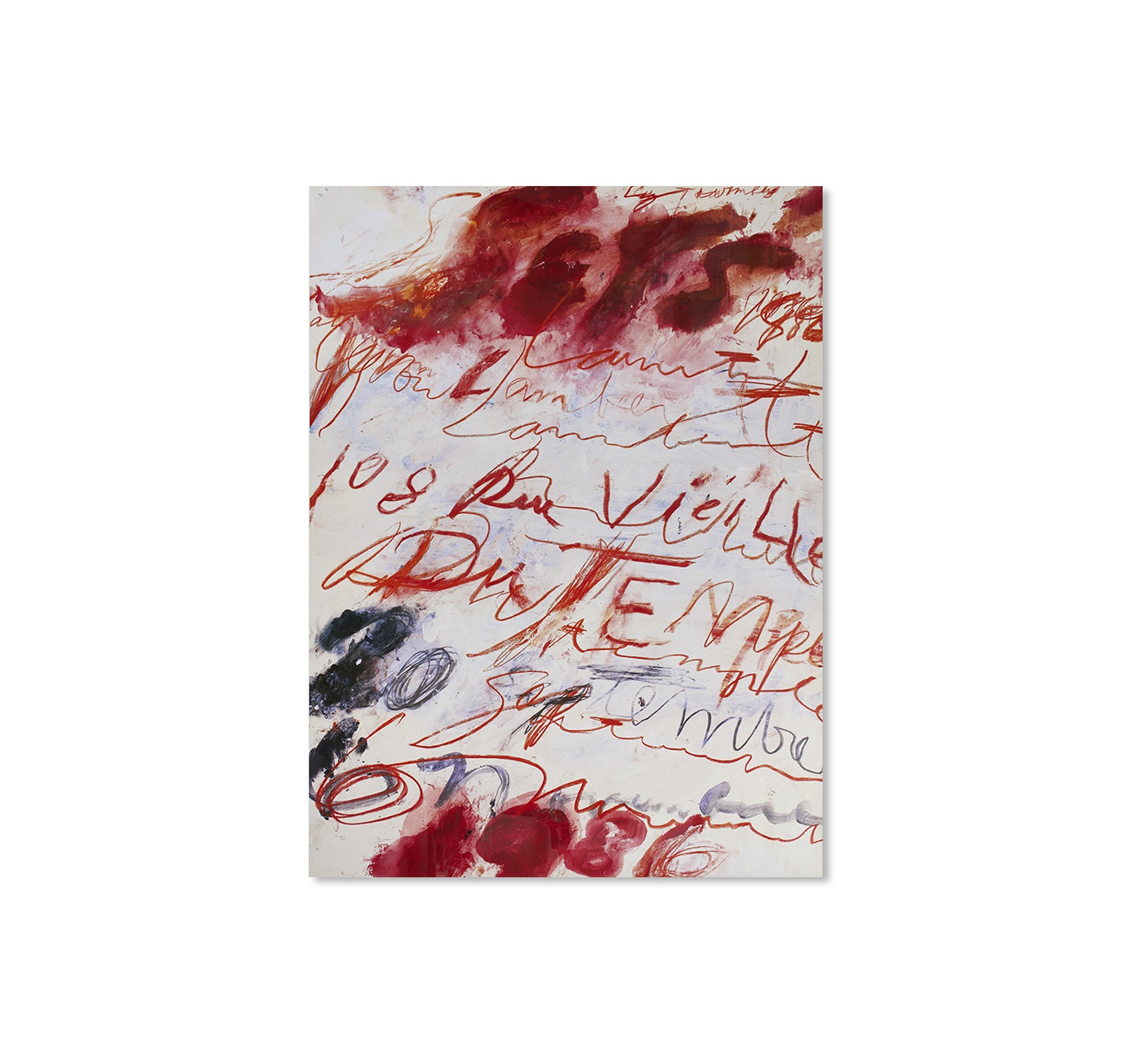 スウェーデン限定 画家『サイ・トゥオンブリー Cy Twombly』ポスター