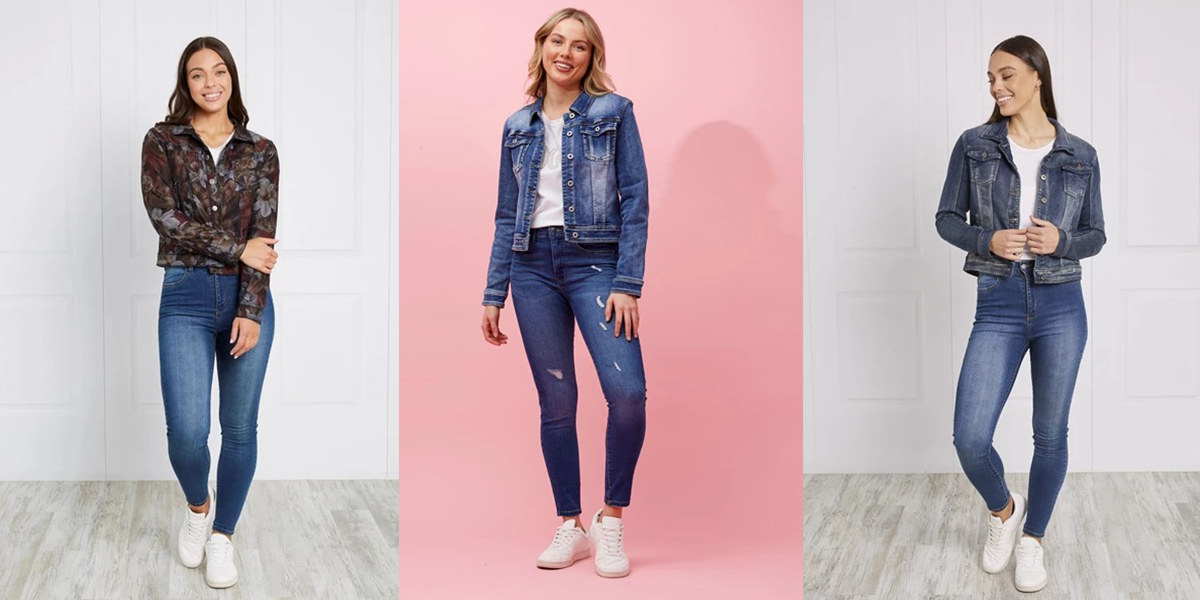 Aggregate more than 61 women’s stylish denim jacket latest
