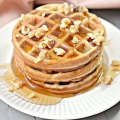 Keto Banana Nut Chaffles