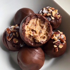 Keto German Chocolate Truffles