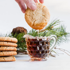 Keto Maple Bacon Cookies made with ChocZero Maple Syrup