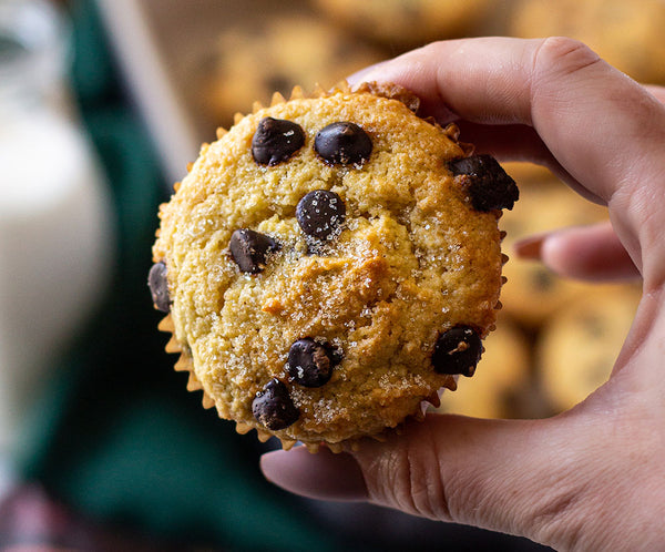 Keto Chocolate Chip Muffins