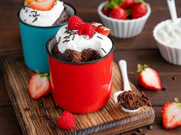 Keto Chocolate Chip Cookie Mug Cake