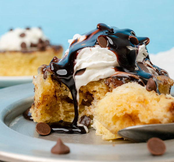 Keto Chocolate Chip Cookie Mug Cake