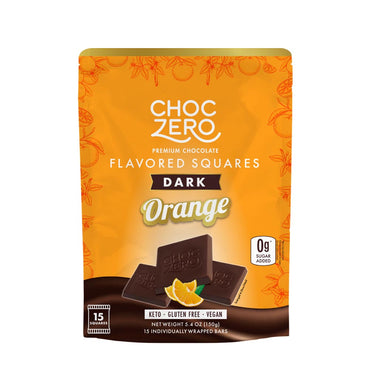 Keto Milk Chocolate Orange Squares - Sugar Free, Low Carb – ChocZero