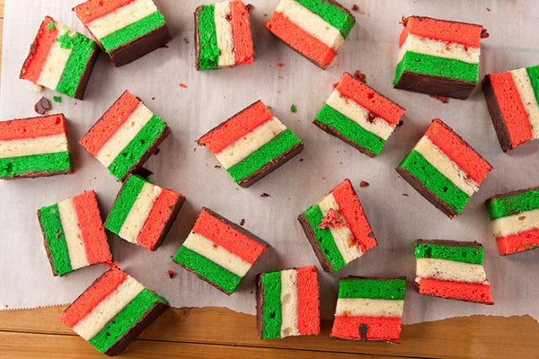 Gluten Free Italian Rainbow Cookies