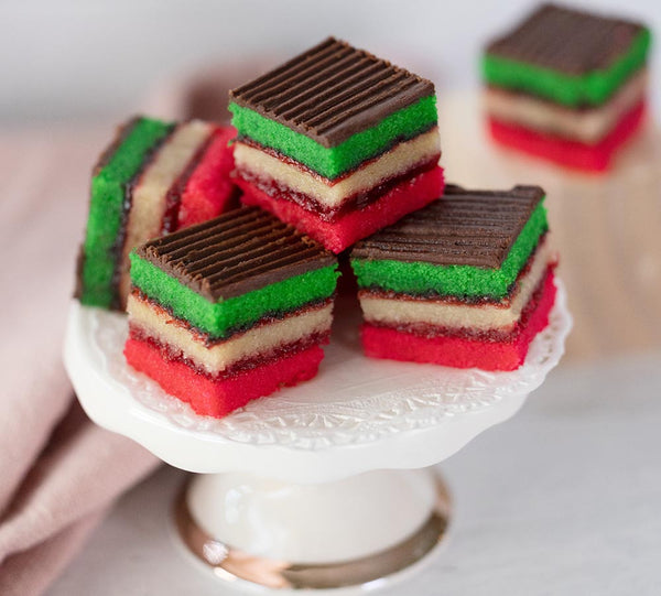 Gluten Free Italian Rainbow Cookies