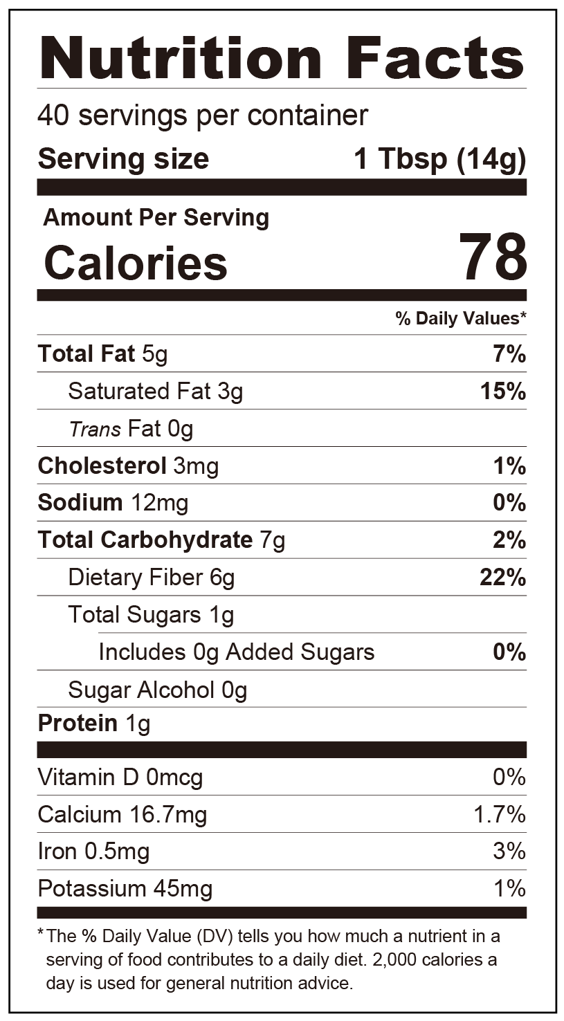 Peppermint White Chocolate Baking Chips Nutrition Facts