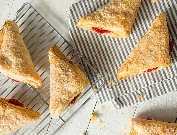 Keto Strawberry Turnovers