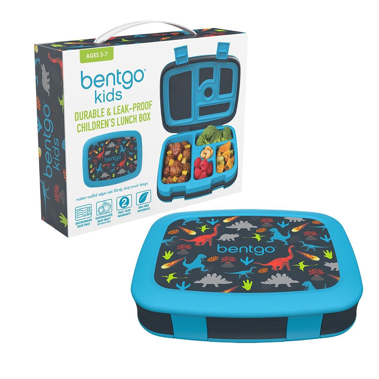 Bentgo Pop Lunch Box with Removable Divider ,Periwinkle