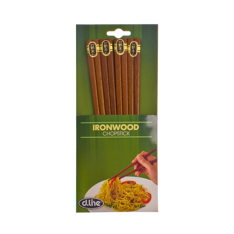D Line Iron Wood Chopsticks Set - Stuff-n-Things