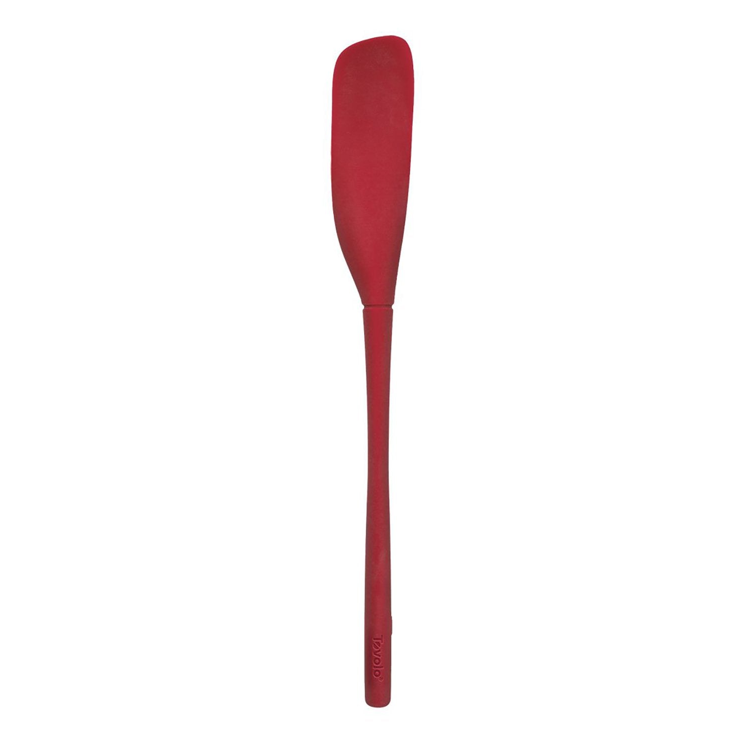 Tovolo Flex-Core All Silicone Spatula Set of 5 - Cayenne, Red