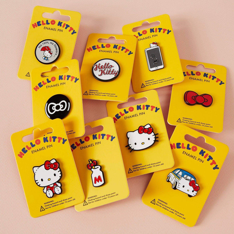 Hello Kitty X Punky Pins Milk Bottle Enamel Pin Punkypins