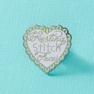Cute Pastel Sewing Machine Enamel Pin // Crafty Gift Lapel Pin Badge //Dressmaking Badge // Sewing Pin by Punky Pins