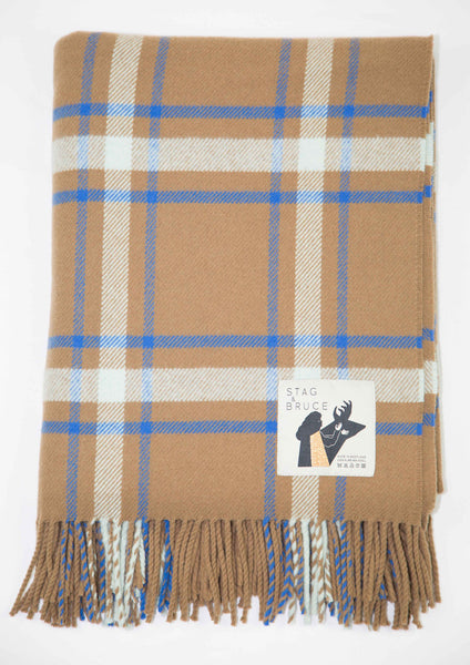 Affric Throw - a wool throw designed in Scotland – Stag & Bruce