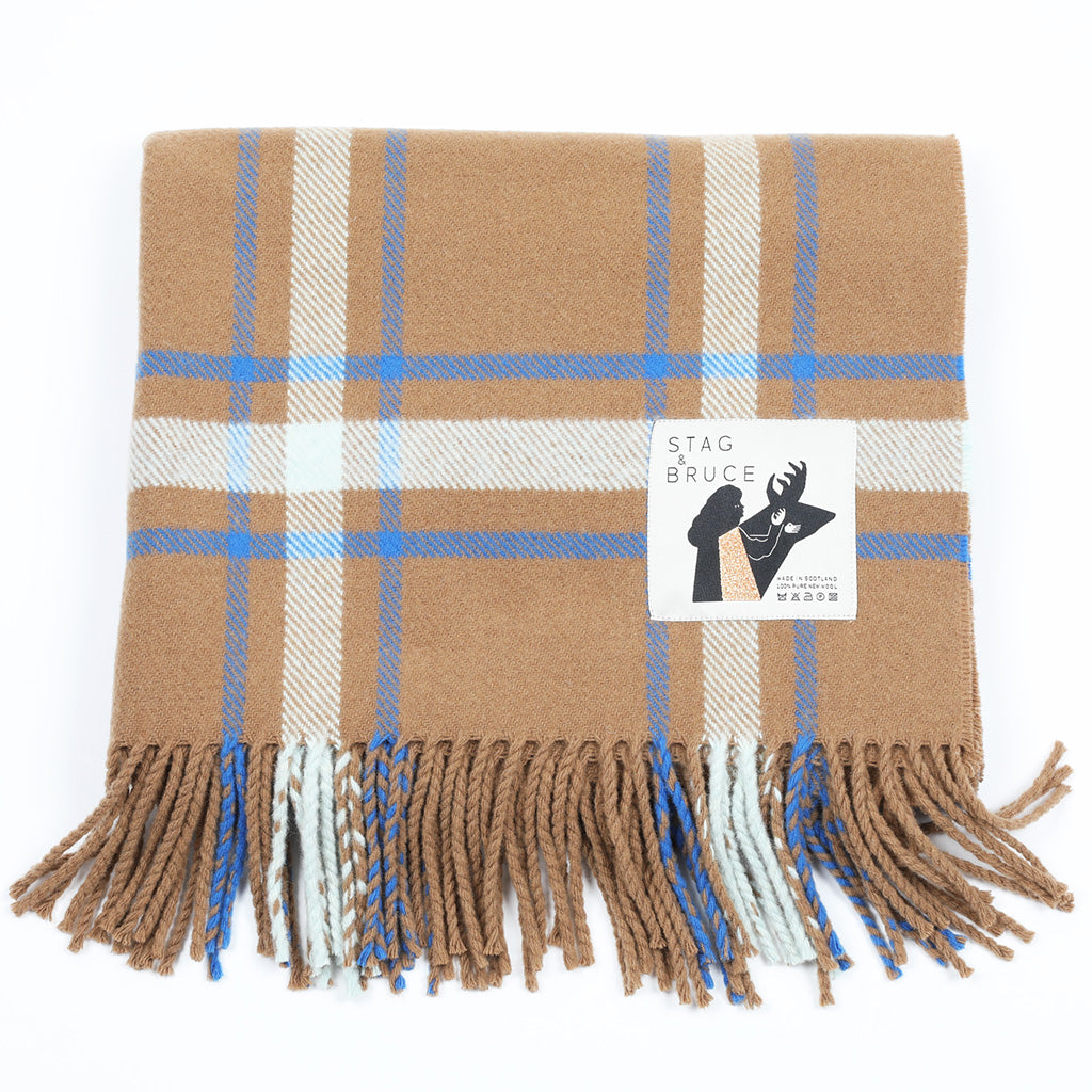 Affric Wool Shawl - from our range of wool shawls designed in Scotland ...