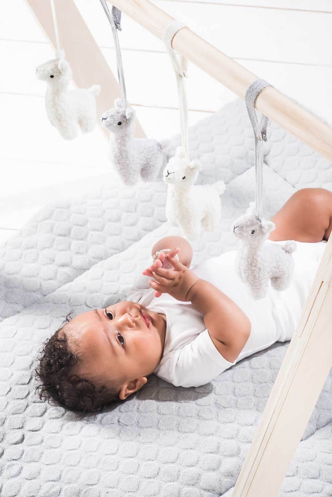 Jollein Baby Gym Toys/Lamb - Bambuki