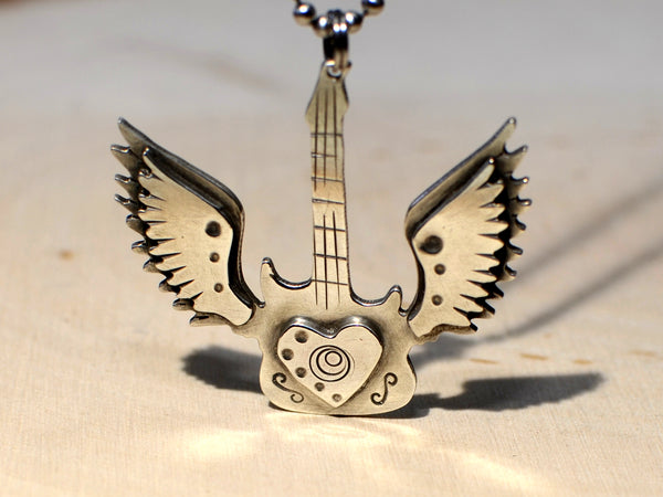 winged guitar