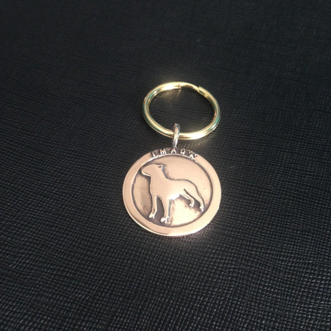 Pit Bull Keychain