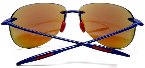 Samba Shades Light-Weigh Unbreakable TR90 Frame Aviator Sunglasses with ...