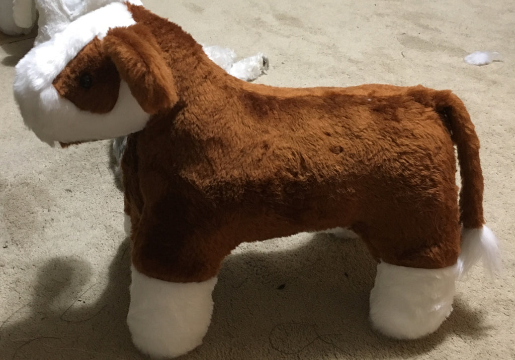 hereford cow stuffed animal