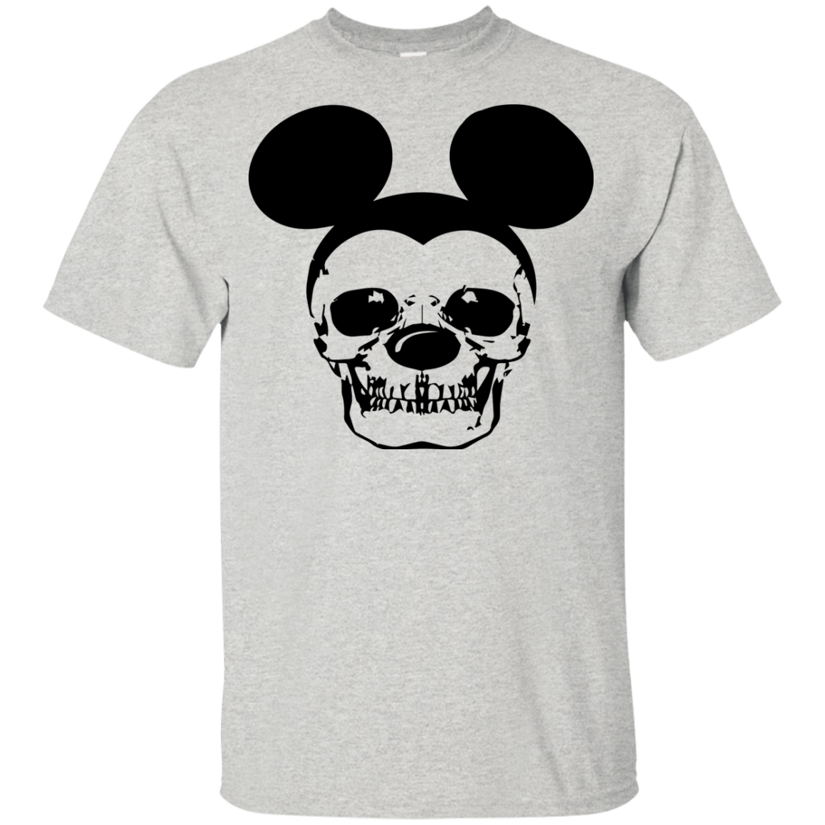 mickey mouse skull shirt