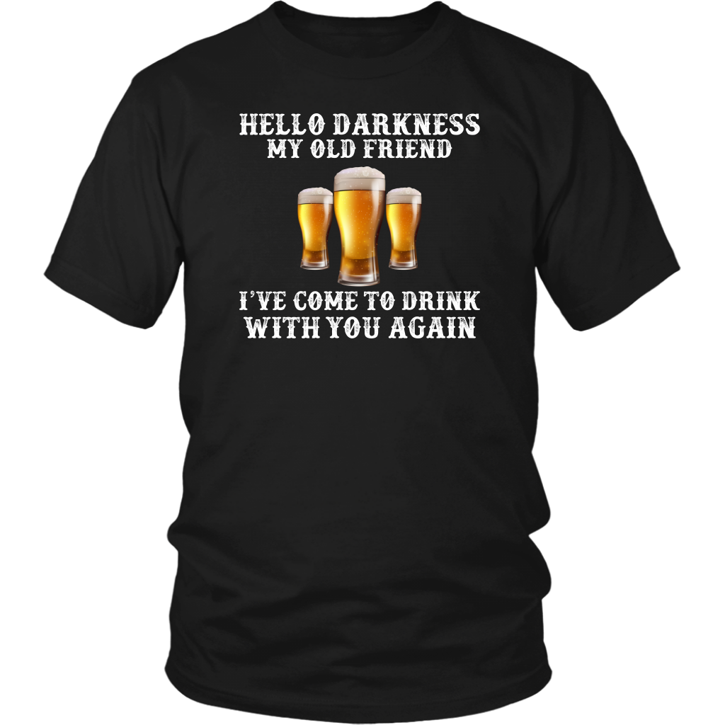 Limited Edition - Hello Darkness My Old Friend I've Come To Drink With ...