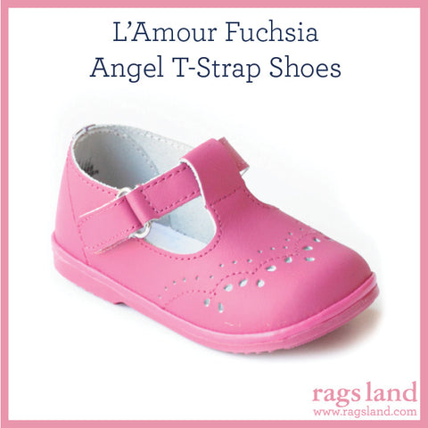 angel baby t strap shoes