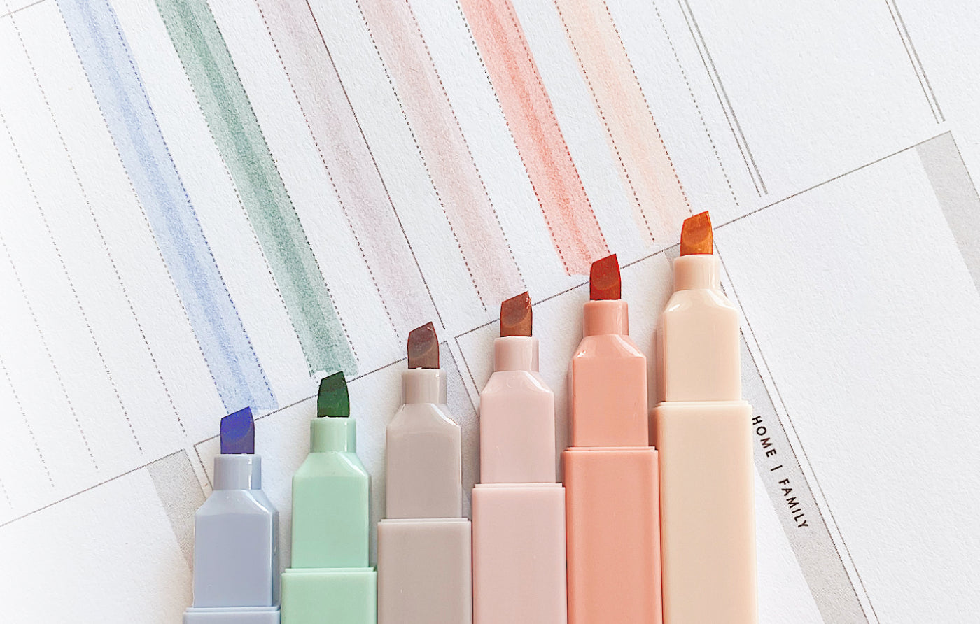 Ella Iconic Stationery • Pastel Highlighters