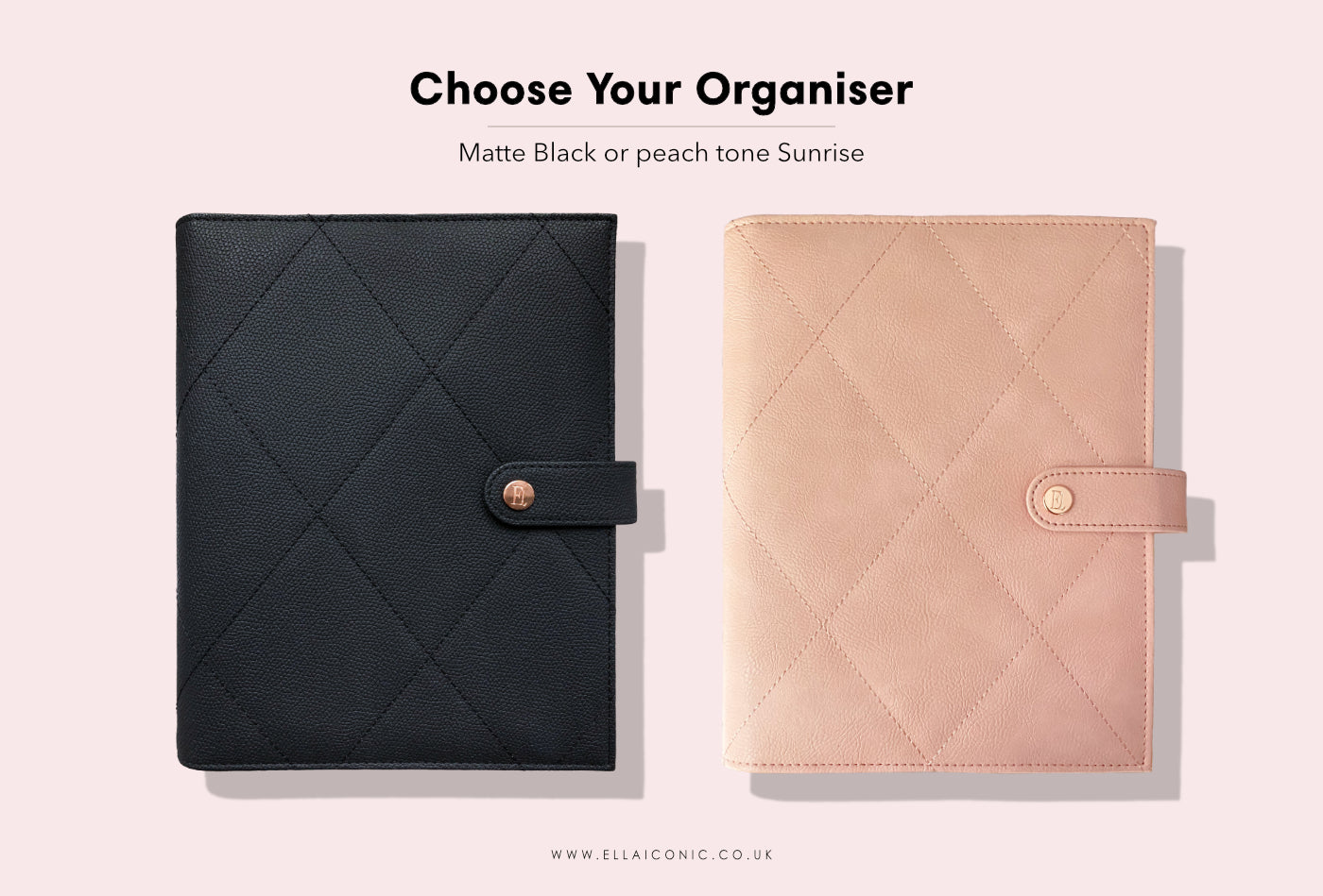 Ella Iconic CEO of My Own Life® 2022 Vegan Leather Personal Organisers