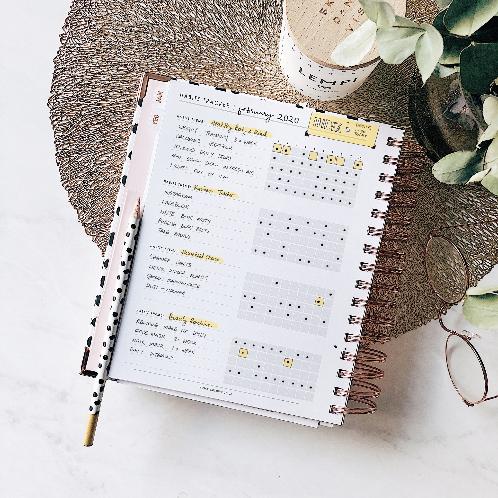 Ella Iconic Blog | Part Six | Six step monthly planning routine with CEO of My Own Life Planner