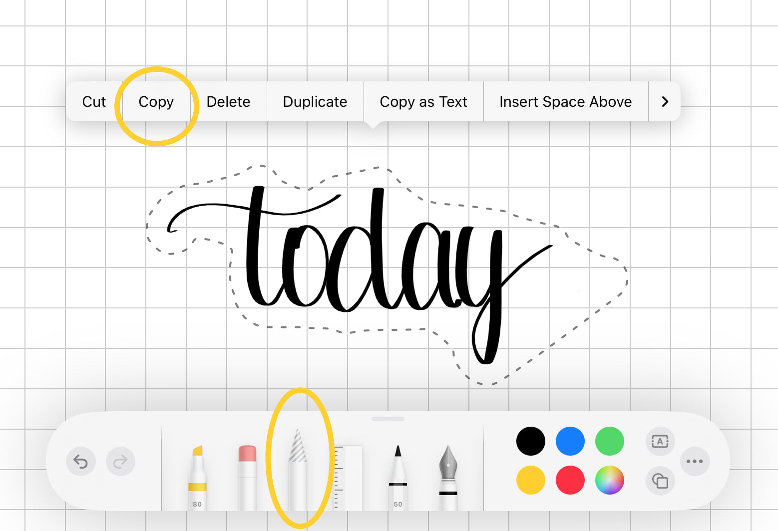 How to create digital planner stickers using Notes app| Tutorial by Ella Iconic®