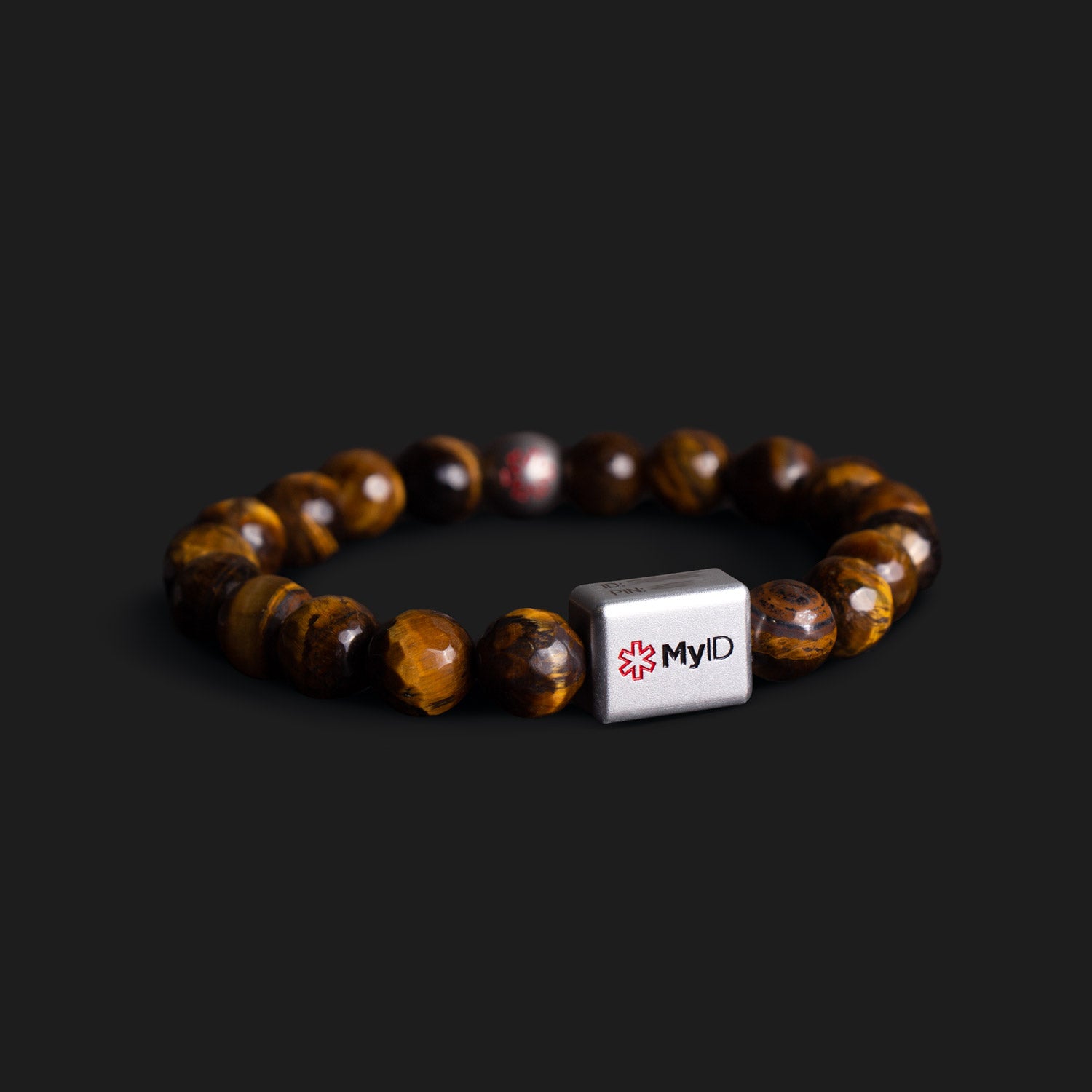 Tiger's Eye Medical ID Bracelet - MyID Shop