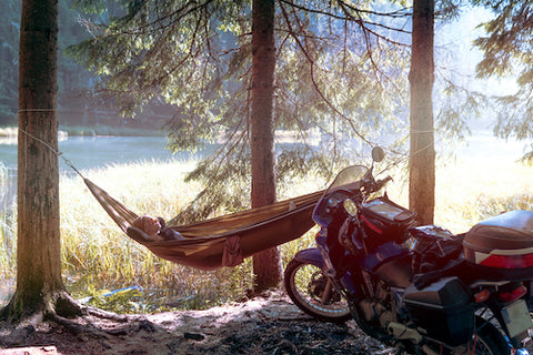 hammock moto camping