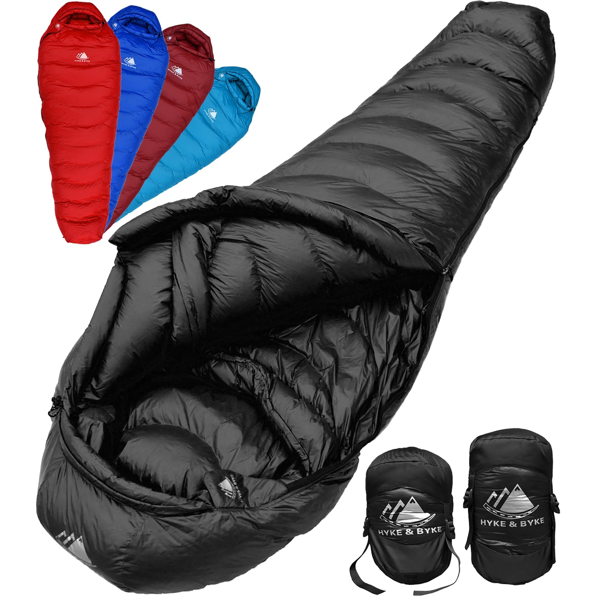 down sleeping bag long