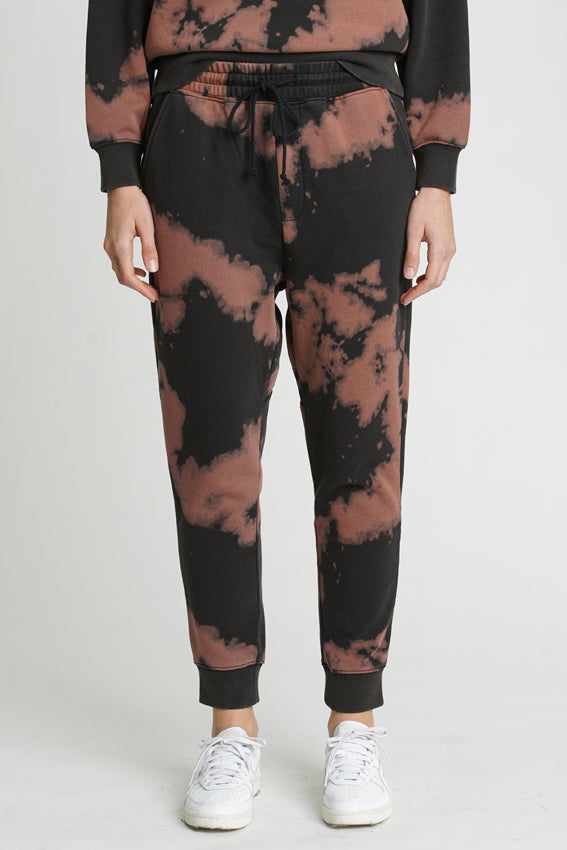 Sylvie Slouchy Sweatpant in Bleached
