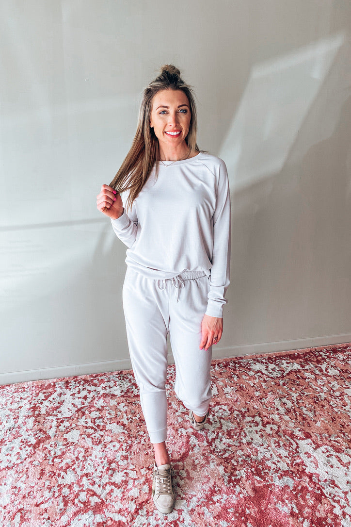 Hanna Bone Jogger Set
