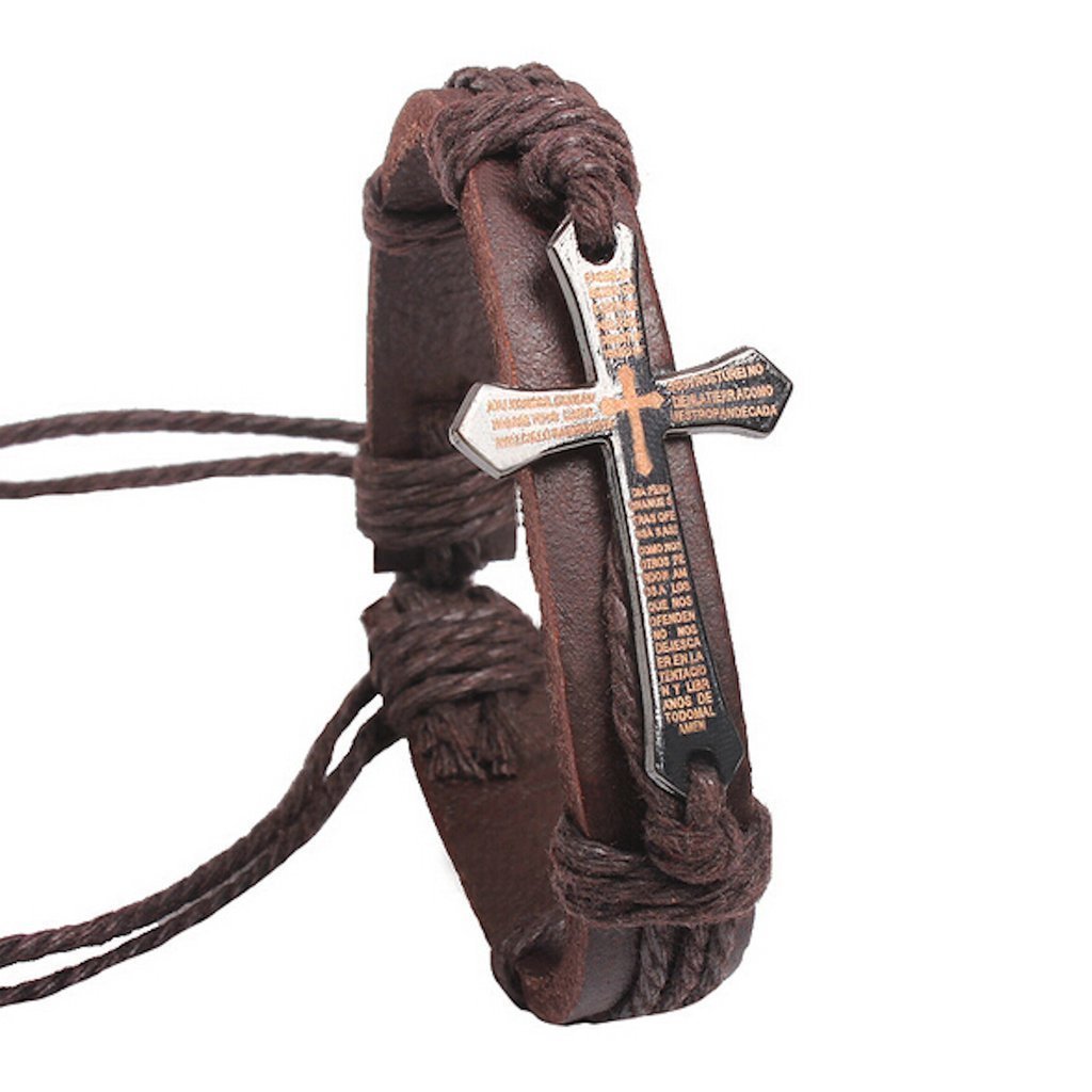 Adjustable Holy-Cross Bracelets For Men and Women – The Black Ravens