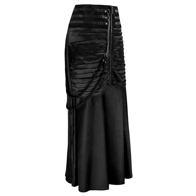 Beautiful Long Black Mermaid Skirt – The Black Ravens