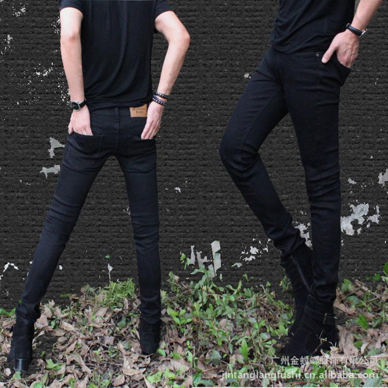 guys black skinny jeans