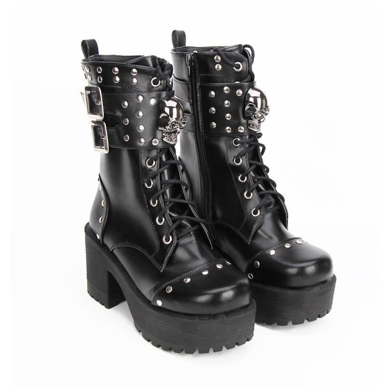 sexy goth boots