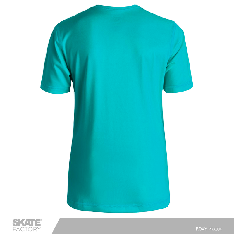 Playera Roxy Para Dama Color Turquesa Skate Factory