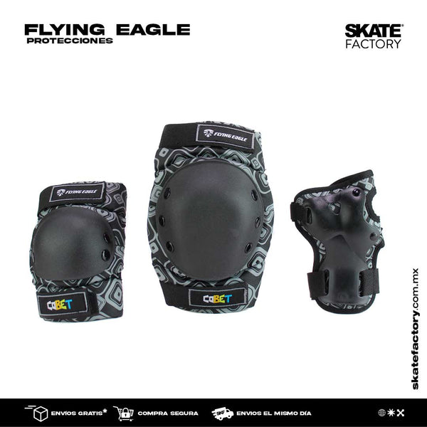 PROTECCIONES PARA PATINAR UNISEX ADULTO HONDAR NEGRO – Skate Factory