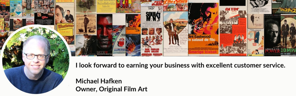 Michael Hafken - Owner, Original Film Art - Vintage Movie Posters