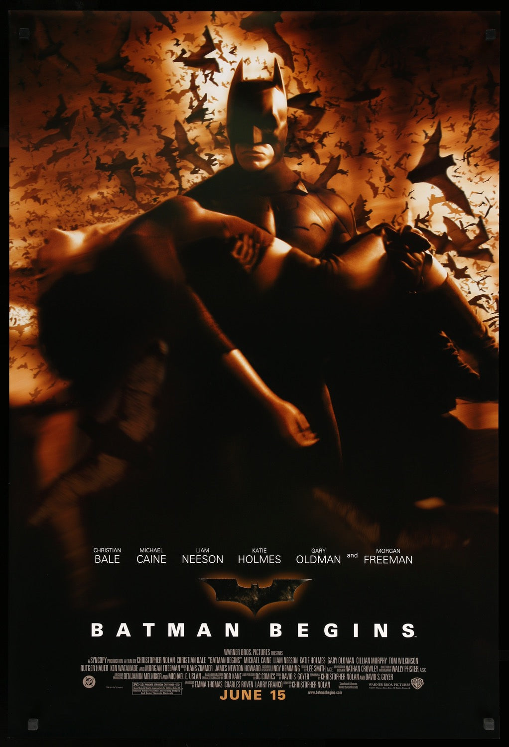 Batman Begins 2005 Poster 1 Trailer Addict 