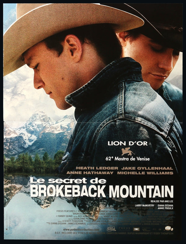 Brokeback Mountain 2005 Original French Petite Movie Poster Original Film Art Vintage Movie Posters